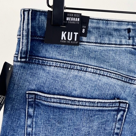 NWT Kut From the Kloth Meghan High Rise Ankle Cigarette Jeans - Picture 8 of 10